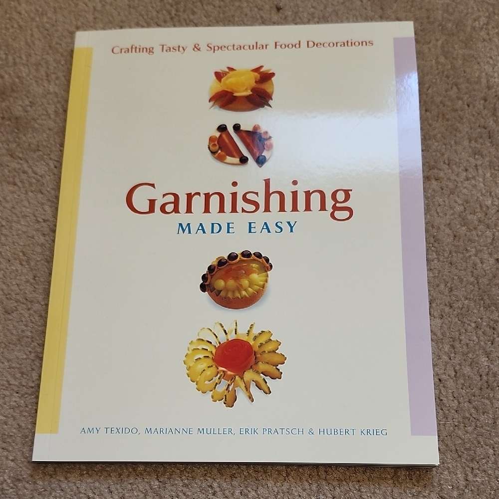 Garnishing Made Easy Book, Soft Cover